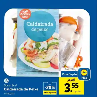 Lidl Ocean Sea Caldeirada de Peixe Emb. 700 g promoção