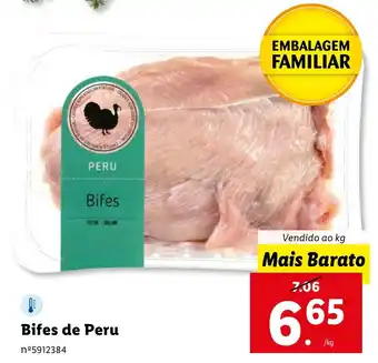 Bifes de Peru Vendido ao kg