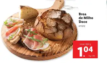 Lidl Broa de Milho Doce Unid. 550 g promoção