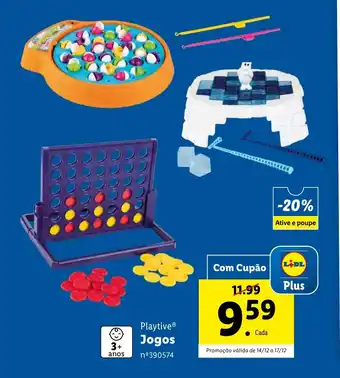 Lidl Playtive Jogos promoção