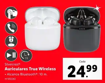 Lidl Silvercrest Auriculares True Wireless promoção