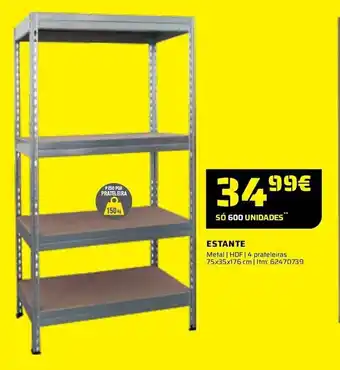 Bricomarché ESTANTE promoção