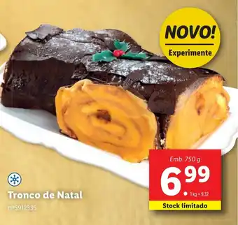 Lidl Tronco de Natal Emb. 750 g promoção