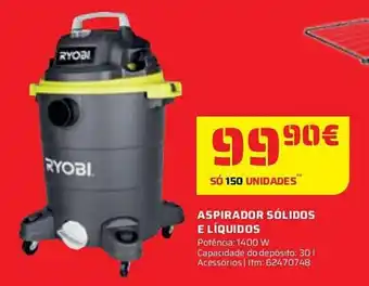 Bricomarché ASPIRADOR SÓLIDOS E LÍQUIDOS promoção