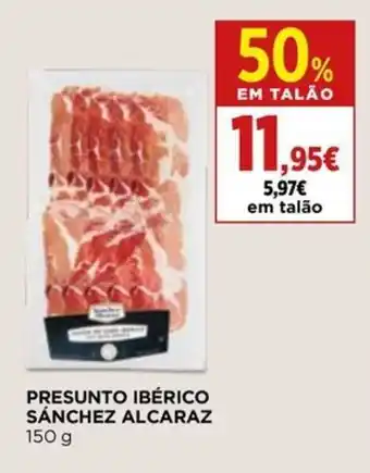 Supercor PRESUNTO IBÉRICO SÁNCHEZ ALCARAZ 150 g promoção