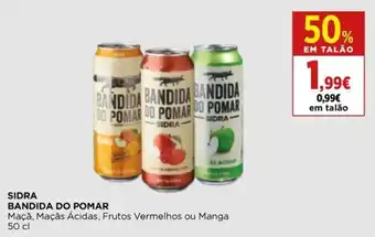 Supercor SIDRA BANDIDA DO POMAR 50 cl promoção