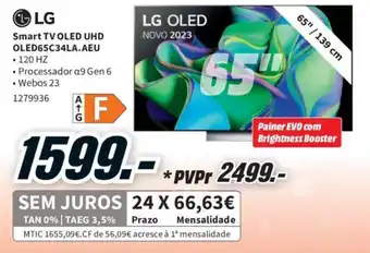 MediaMarkt LG Smart TV OLED UHD promoção