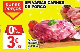 E.Leclerc CACHAÇO COM OSSO DE PORCO Kg promoção