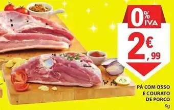 E.Leclerc PÁ COM OSSO E COURATO DE PORCO Kg promoção