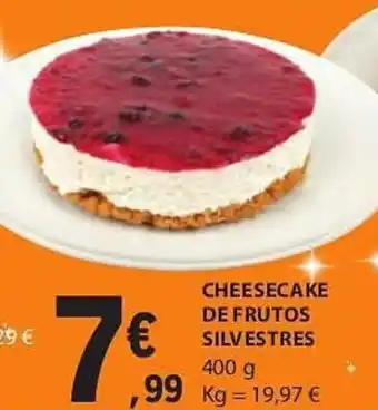 CHEESECAKE DE FRUTOS SILVESTRES 400g