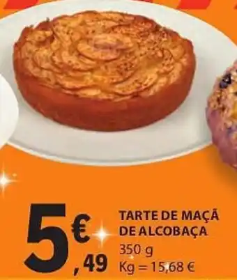 E.Leclerc TARTE DE MAÇÃ DE ALCOBAÇA 350 g promoção