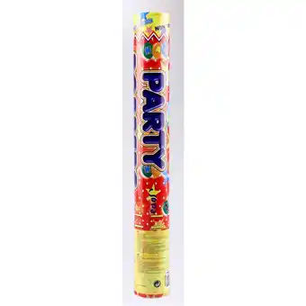 Continente Tubo lança confettis 50cm promoção