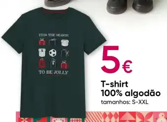 Pepco T-shirt 100% algodão promoção