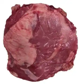 Boa carne coração de alcatra de novilho angus fresco