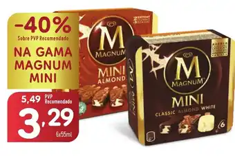 Minipreço NA GAMA MAGNUM MINI promoção