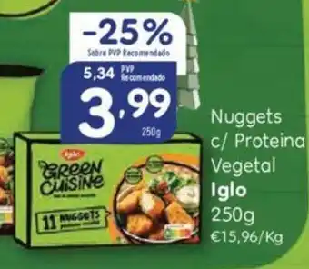 Minipreço Nuggets c/ Proteina Vegetal Iglo 250g promoção