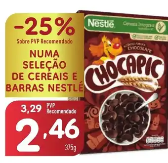 Minipreço NUMA SELEÇÃO DE CEREAIS E BARRAS NESTLE promoção