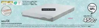 JYSK WELLPUR GOLD F110 COLCHÃO DE ESPUMA promoção
