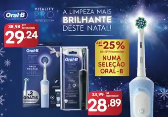 Minipreço NUMA SELEÇÃO ORAL-B promoção