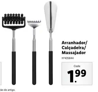 Lidl Arranhador/ Calçadeira/ Massajador promoção