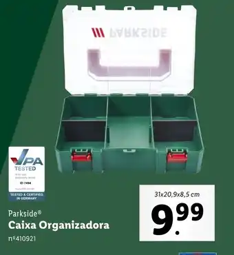 Lidl Parkside Caixa Organizadora promoção