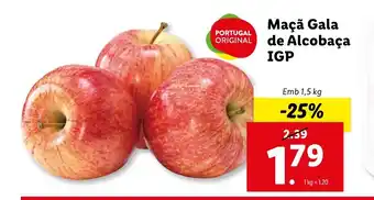 Lidl Maçã Gala de Alcobaça IGP Emb 1,5 kg promoção
