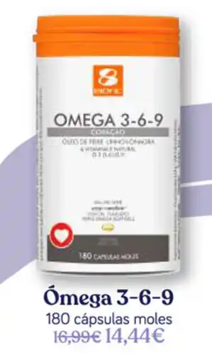 Ómega 3-6-9 180 cápsulas moles