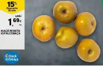 Continente Maçã Reineta Igpalcobaça promoção