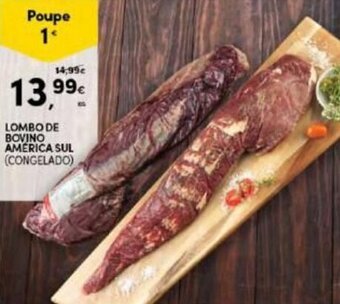 Continente Lombo de Bovino América Sul promoção
