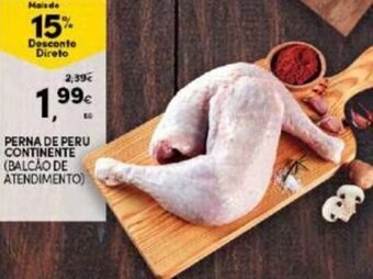 Continente Perna de Peru Continente promoção