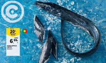 Continente Peixe Espada Preto promoção