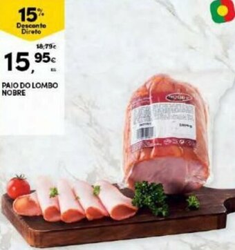 Continente Paio do Lombo Nobre promoção