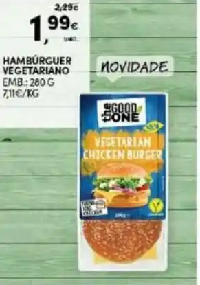 Continente Hambúrguer Vegetariano 280g promoção