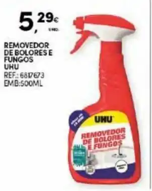 Continente Removedor de Bolores E Fungos UHU 500ml promoção