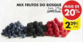 Pingo Doce Mix Frutos do Bosque 170g promoção