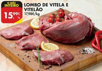 Pingo Doce Lombo de Vitela E Vitelão promoção