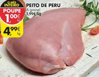 Pingo Doce Peito de Peru promoção