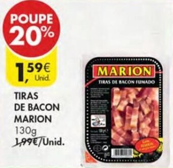 Tiras de Bacon Marion 130g