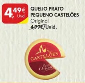 Queijo Prato Pequeno Castelões