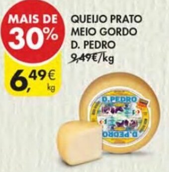 Pingo Doce Queijo Prato Meio Gordo D. Pedro promoção
