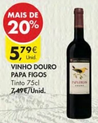 Pingo Doce Vinho Douro Papa Figos 75cl promoção