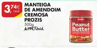 Manteiga de Amendoim Cremosa Prozis 500g