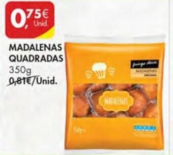 Madalenas Quadradas 350g