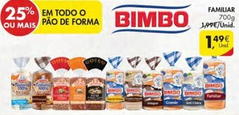 Pingo Doce Bimbo Familiar 700g promoção