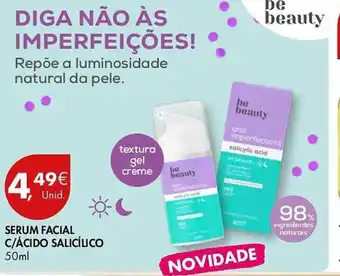 Pingo Doce SERUM FACIAL C/ÁCIDO SALICÍLICO 50ml promoção