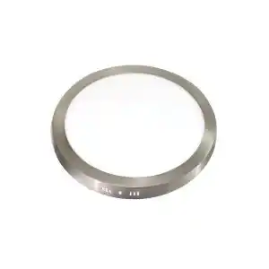Brico Depôt Downlight led 24w luz fria 6000k. aço com acabamento de superfície redonda promoção