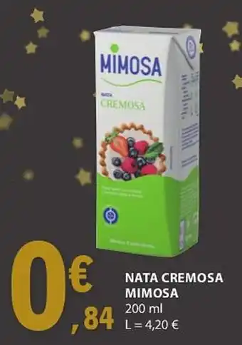 E.Leclerc NATA CREMOSA MIMOSA 200 ml promoção