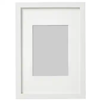 IKEA Ribba moldura, branco, 21x30 cm promoção