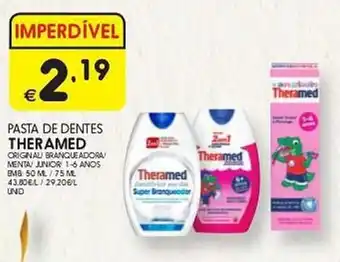 Meu Super PASTA DE DENTES THERAMED promoção