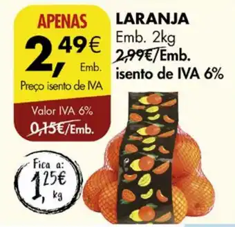 Pingo Doce LARANJA Emb. 2kg promoção